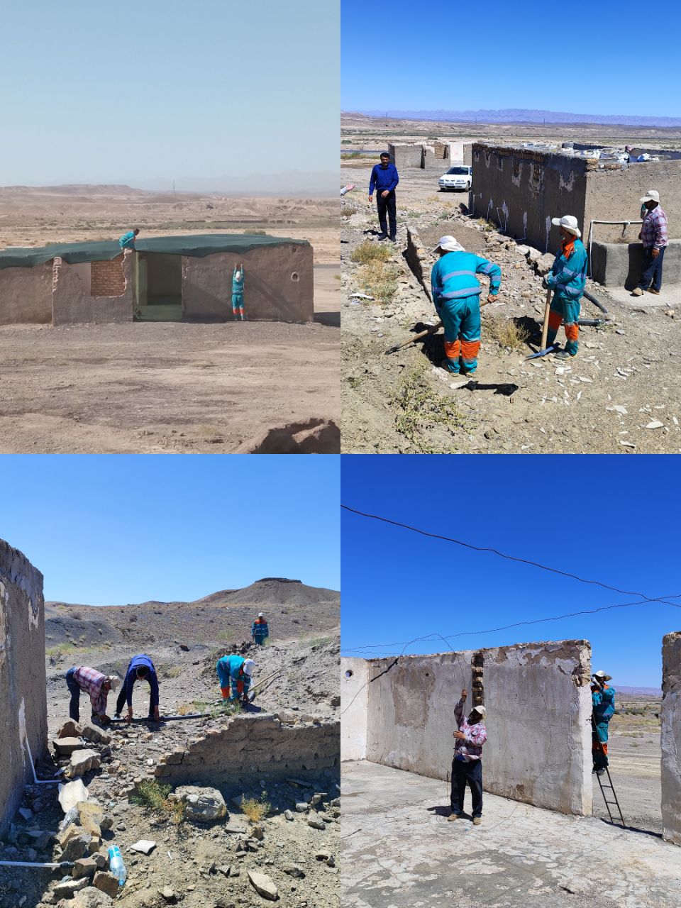 آماده سازی موکب های بین راهی و میقات الرضای شهر مزداوند توسط مدیریت شهری مزداوند