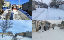 بازگشایی معابر،مکانهای عمومی و تمیزکردن برفها و بازکردن جاده دکل خدماتی بالای گردنه پس از بارش برف توسط پرسنل خدمات شهری شهرداری مزداوند