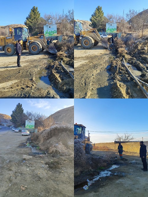 جدول گذاری و ساماندهی اطراف رستوران نوبهار توسط مدیریت شهری مزداوند