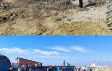 ساخت مخزن ذخیره آب آتش نشانی توسط مدیریت شهری مزداوند